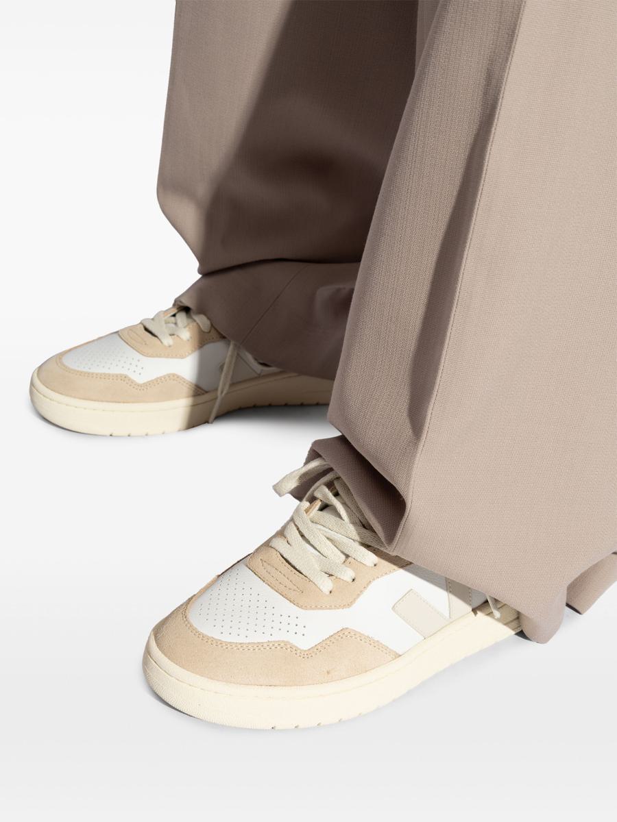 Veja V-90 Leather Sneakers