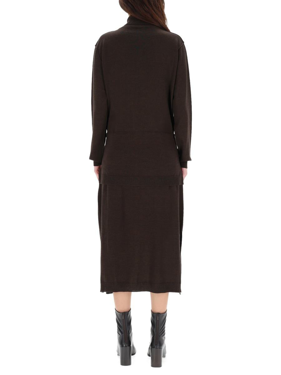 Lemaire "Trompe L'Oeil" Midi Dress