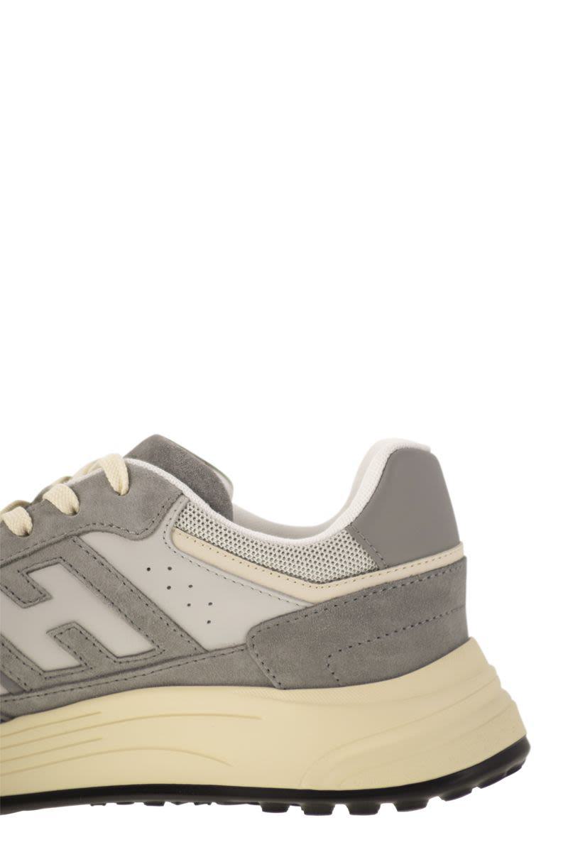 Hogan Hyperlight - Suede And Canvas Sneakers