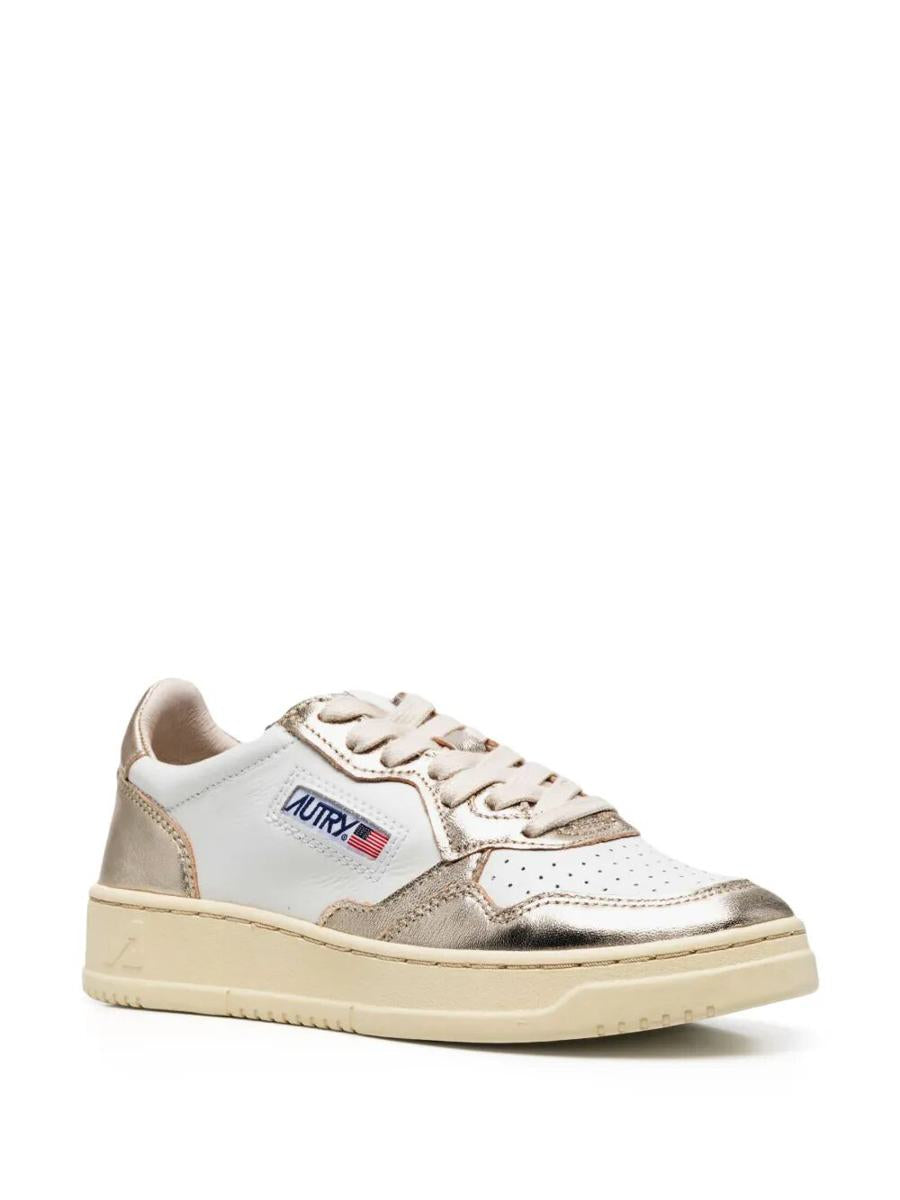 Autry "Medalist Low" Leather Sneakers Shoes