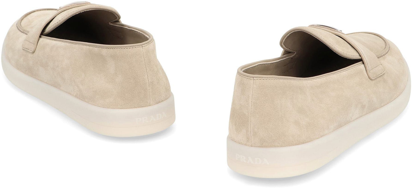 Prada Suede Loafers