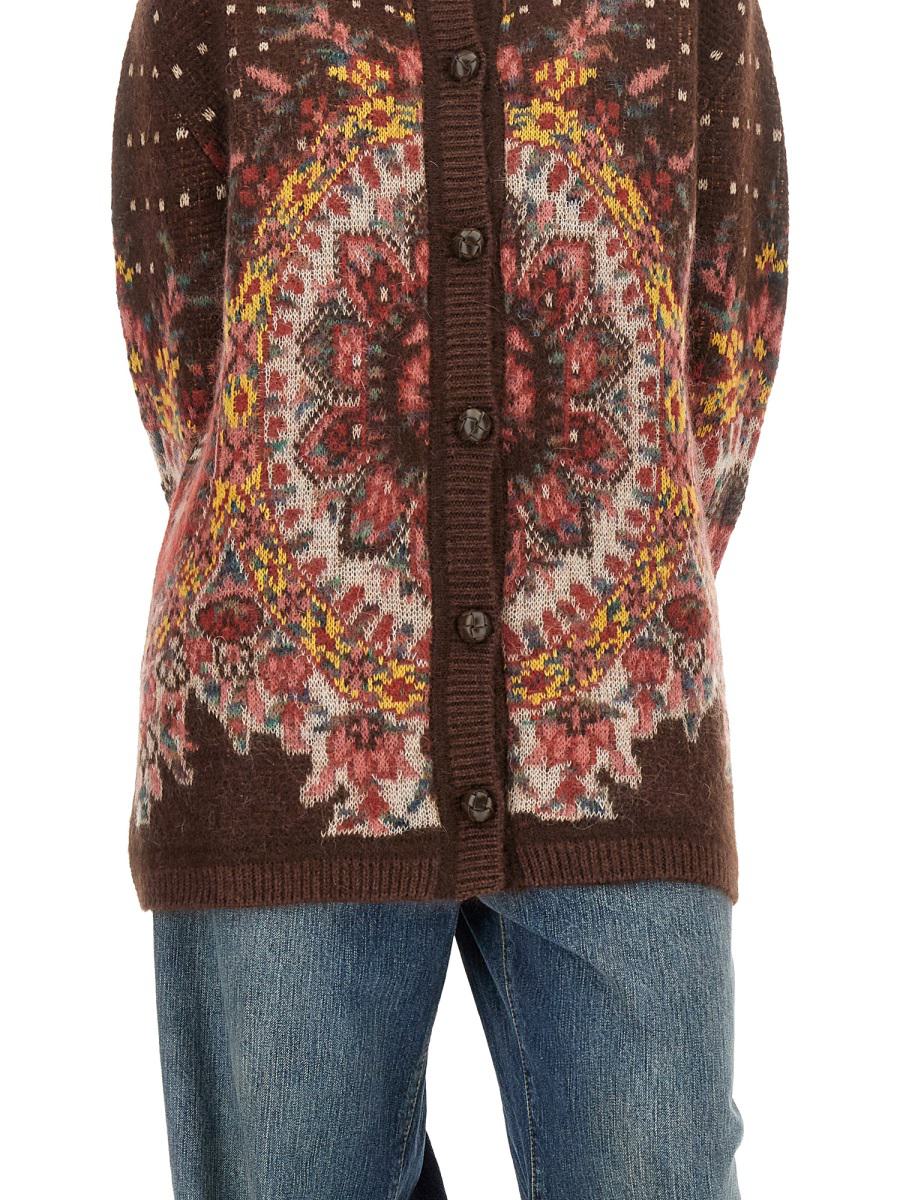 Etro Cardigan With Logo