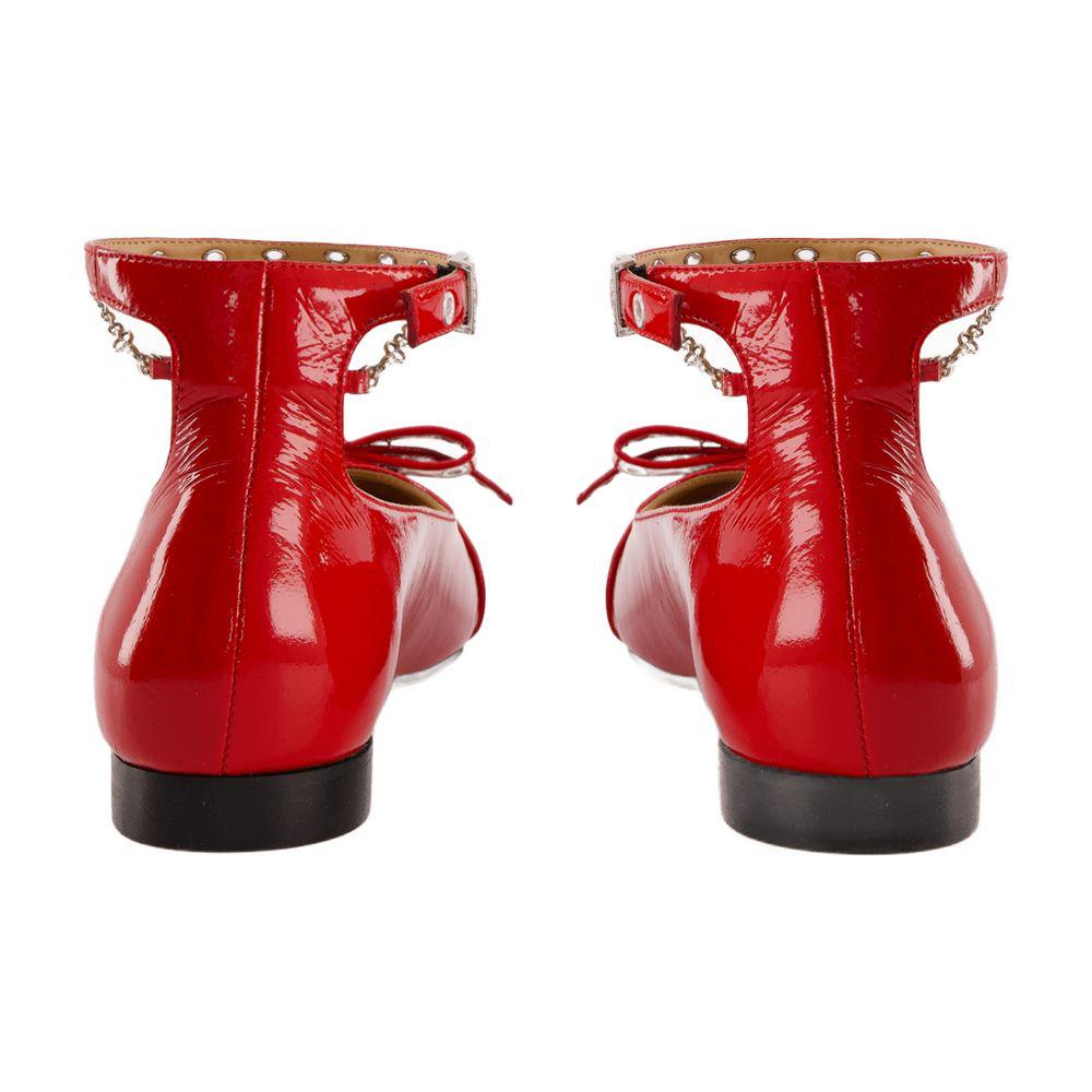 Ganni Eyelets Jewel Ballerinas