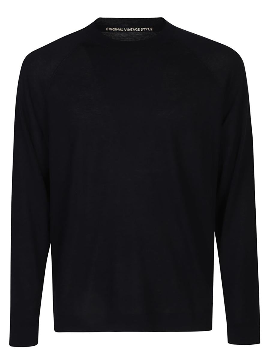 Original Vintage Style Cotton Blend Silk Sweater