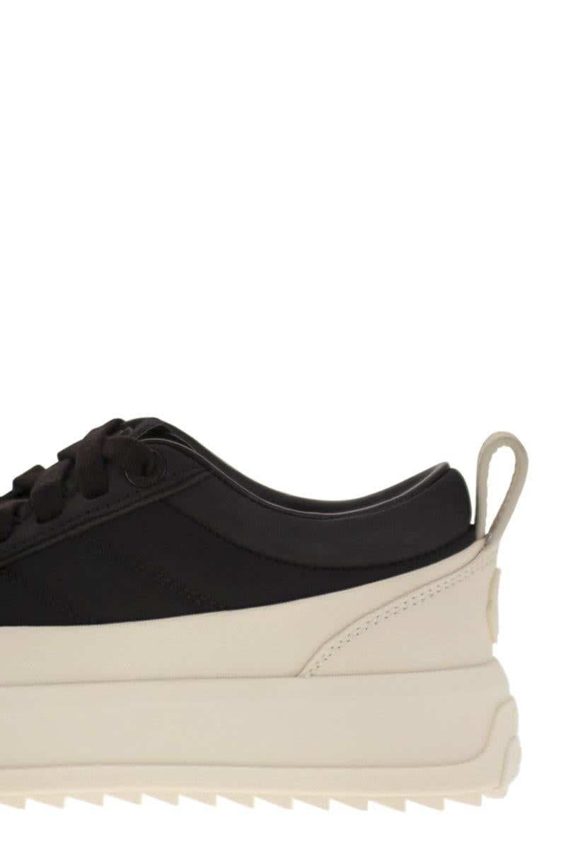 Moncler Moncler Altive - Suede And Nubuck Leather Trainer