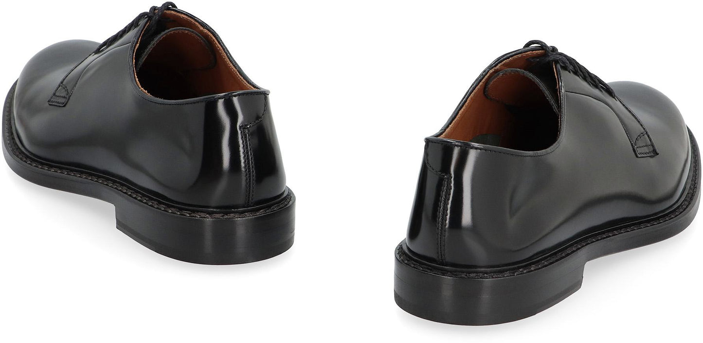 Doucal's Leather Lace-Up Shoes