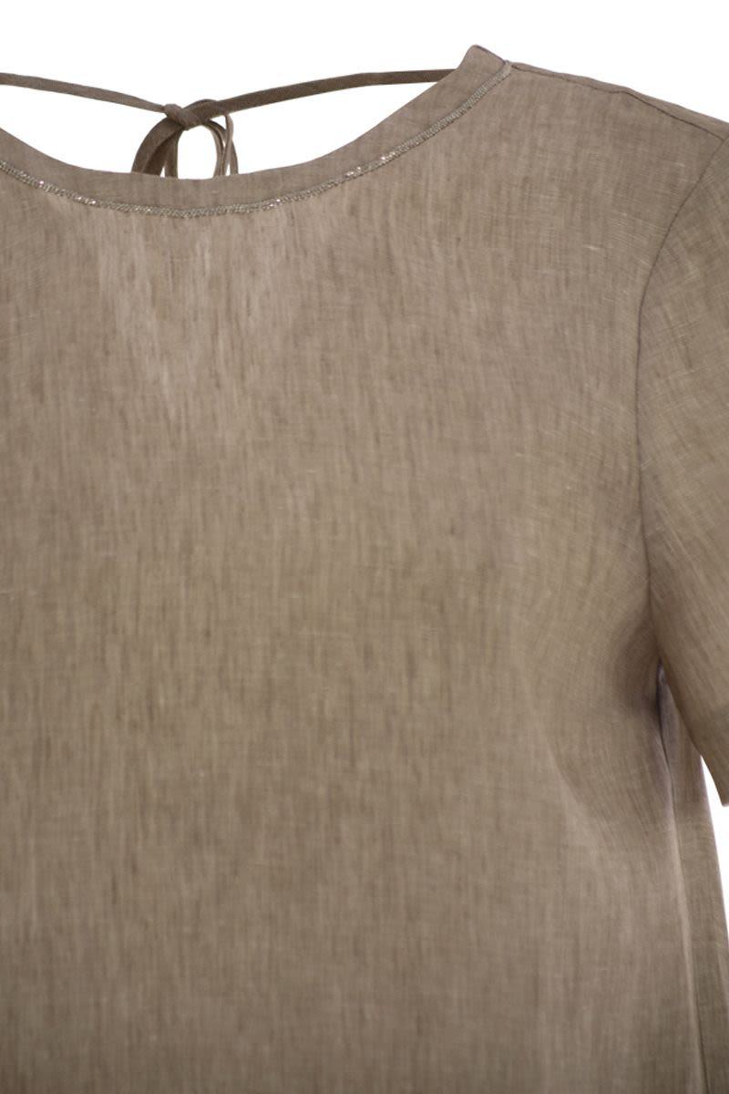 Peserico Linen Midi Dress