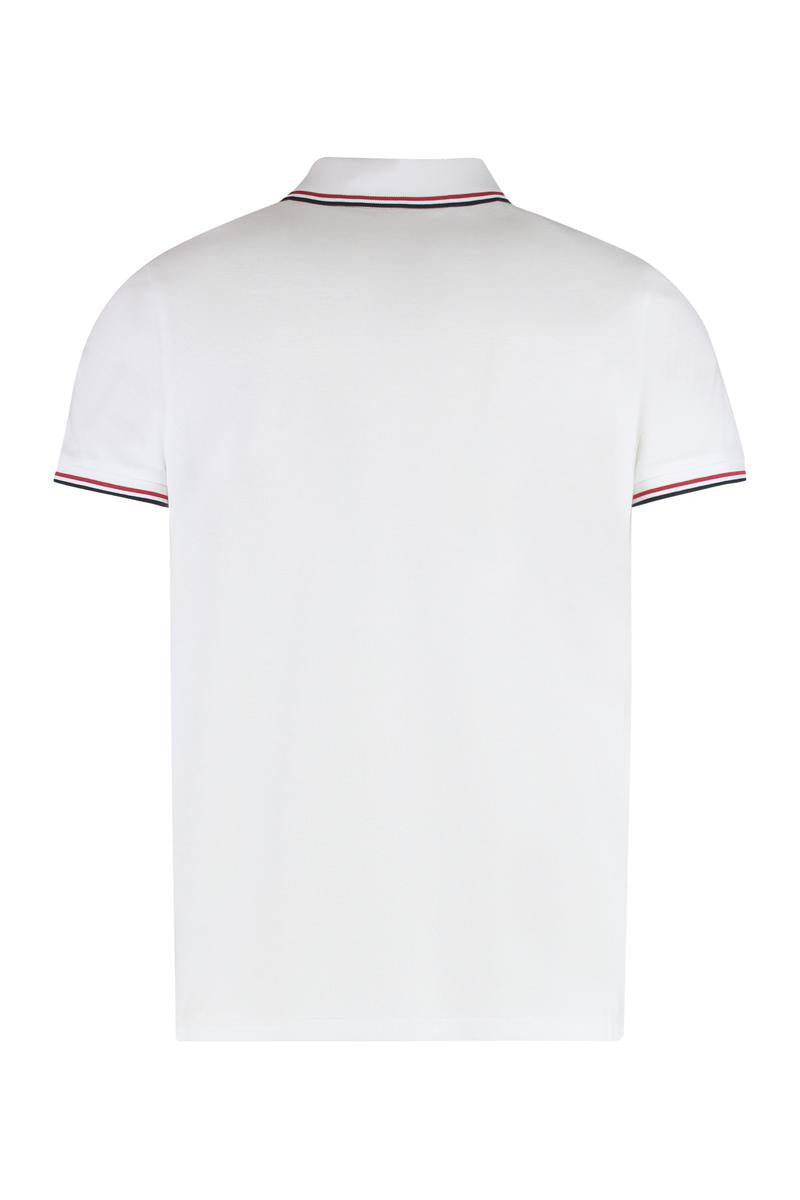 Moncler Cotton-Piqué Polo Shirt