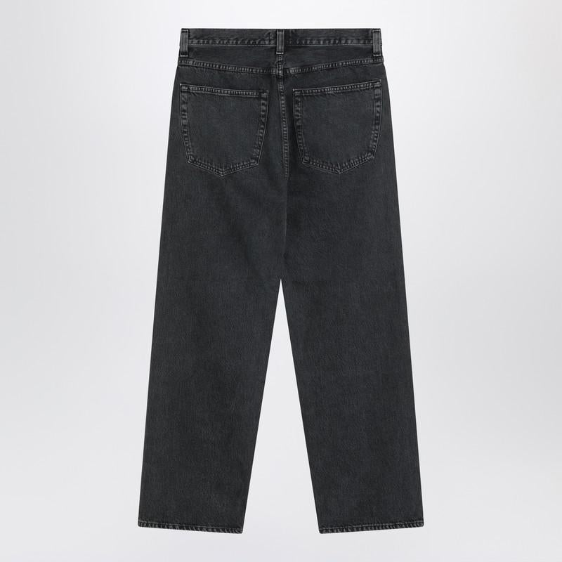 Agolde Gray Jeans In Regenerated Denim