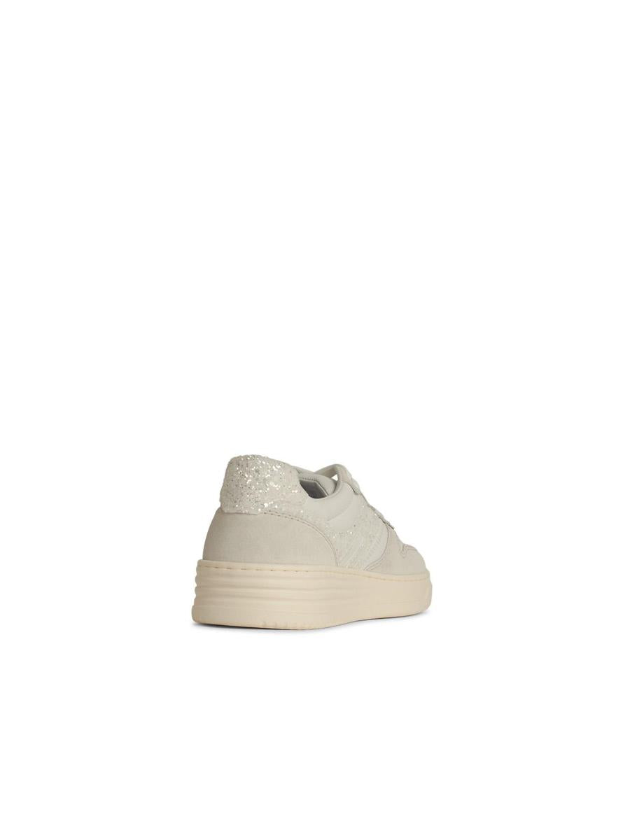 Hogan 'H630' White Leather Sneakers
