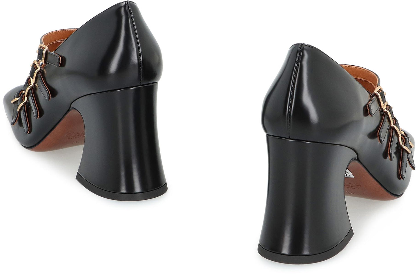 Chloé Janis Leather Pumps