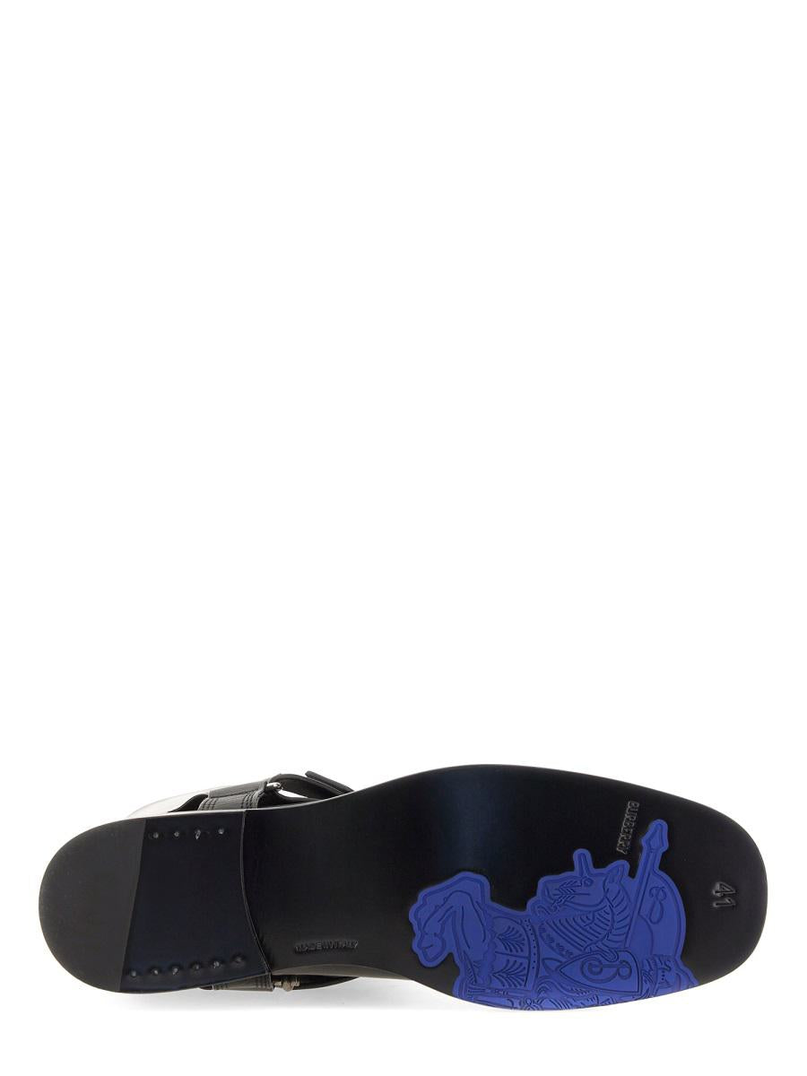 Burberry Saddle Boot