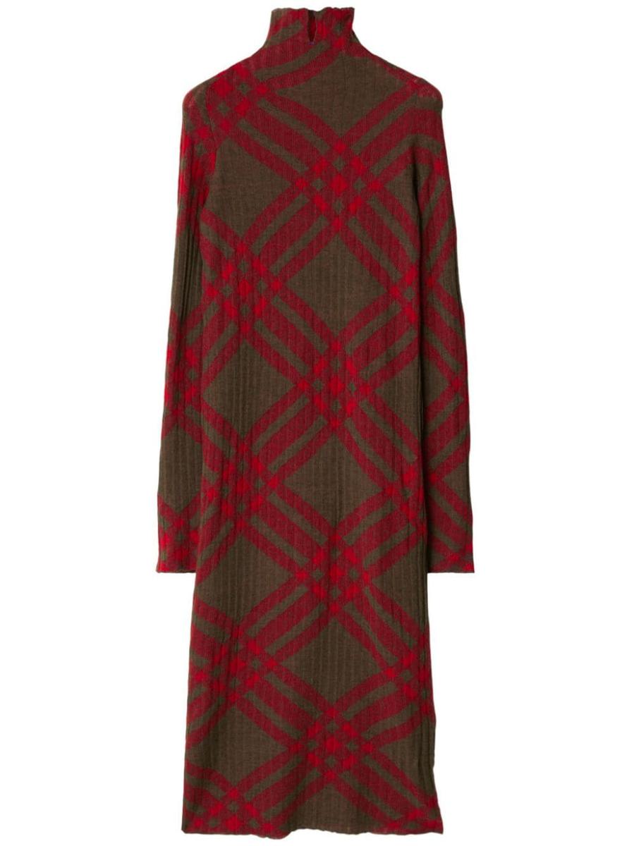 Burberry Checked Shift Dress