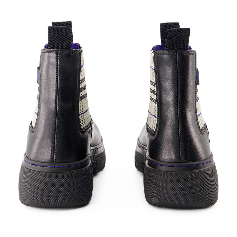 Burberry Creeper Chelsea Low Ankle Boots