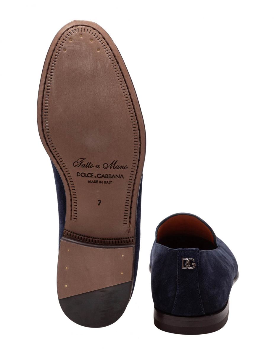 Dolce & Gabbana Calfskin Crust Moccasin