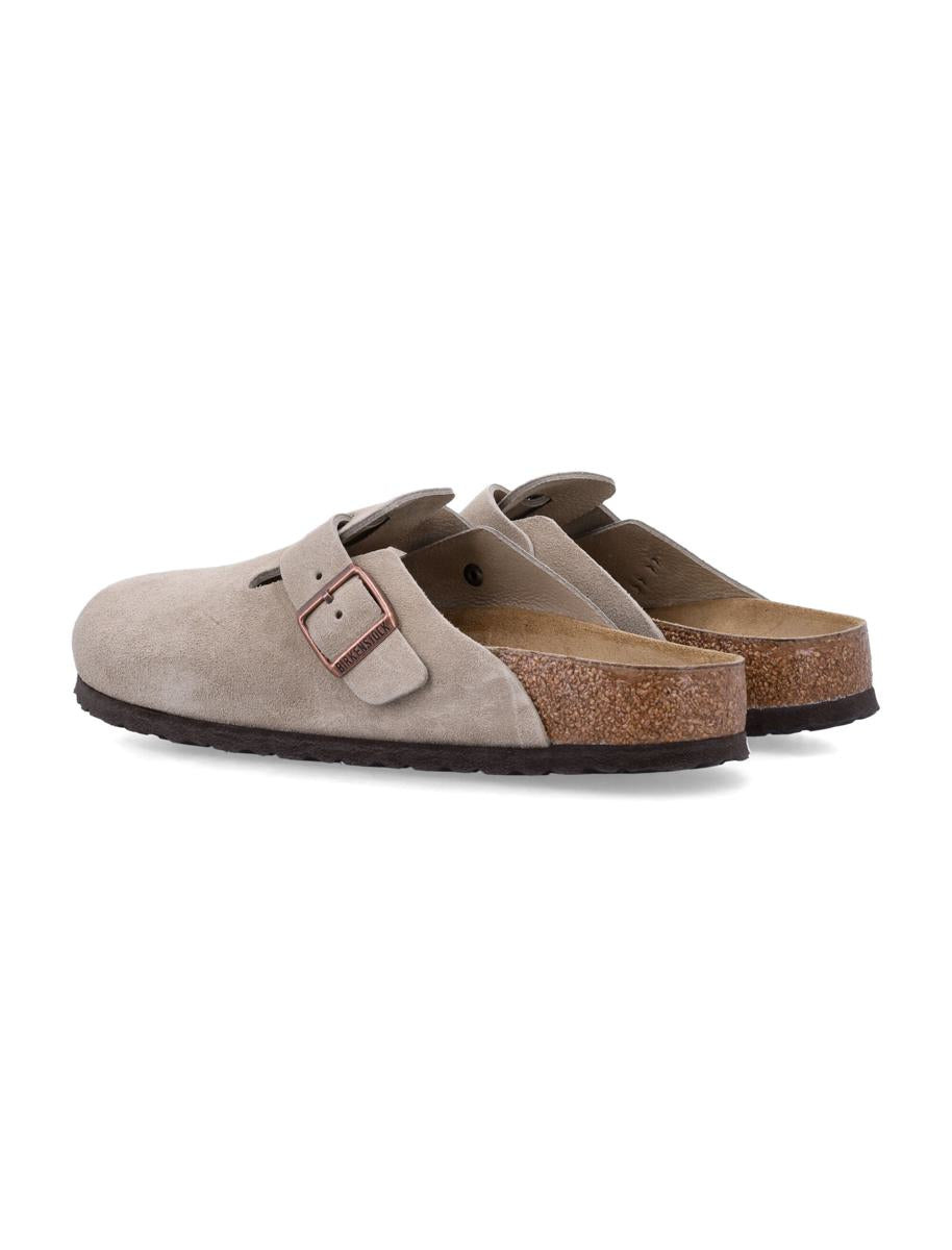 Birkenstock Boston Suede Clogs