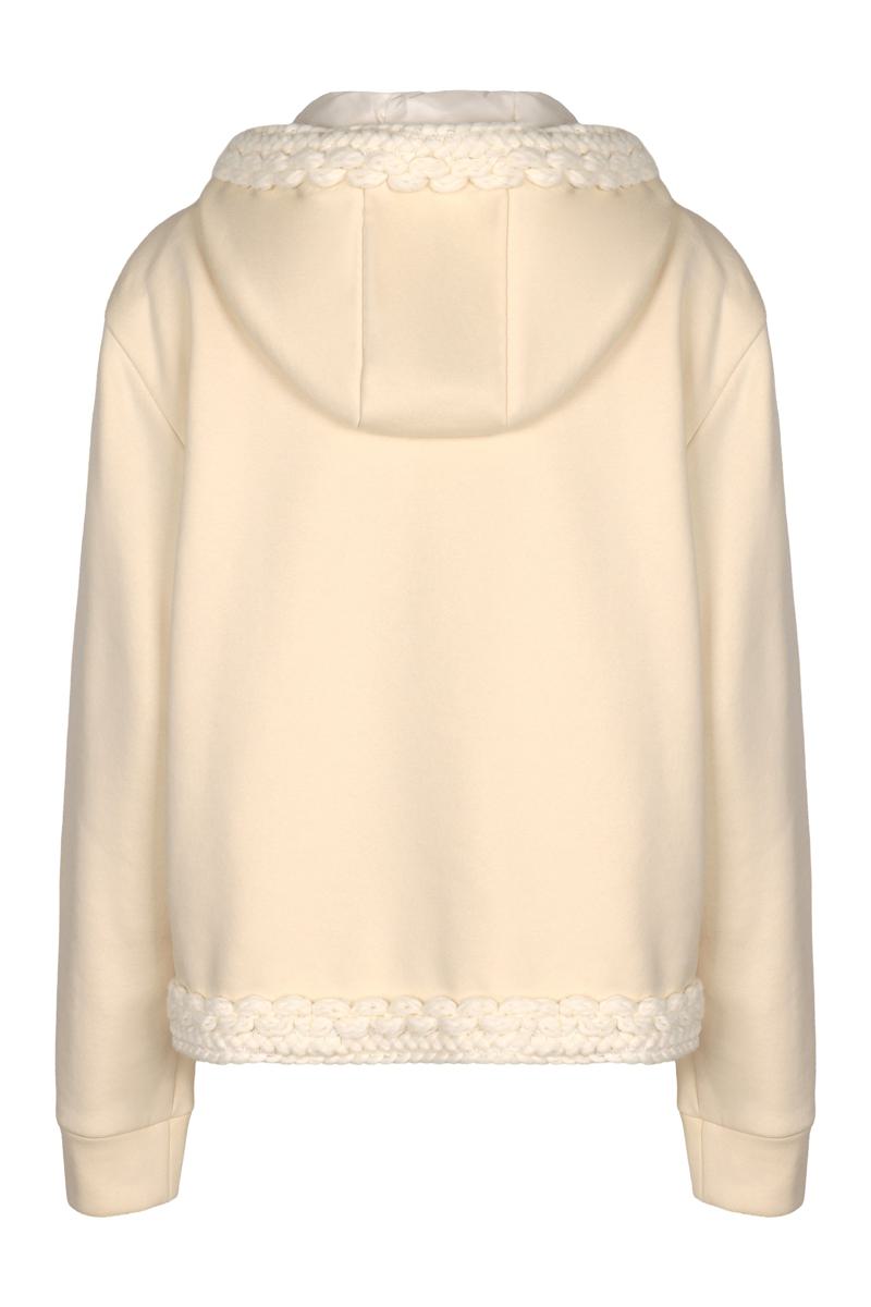 Moncler Hooded Sweatshirt With Zipper