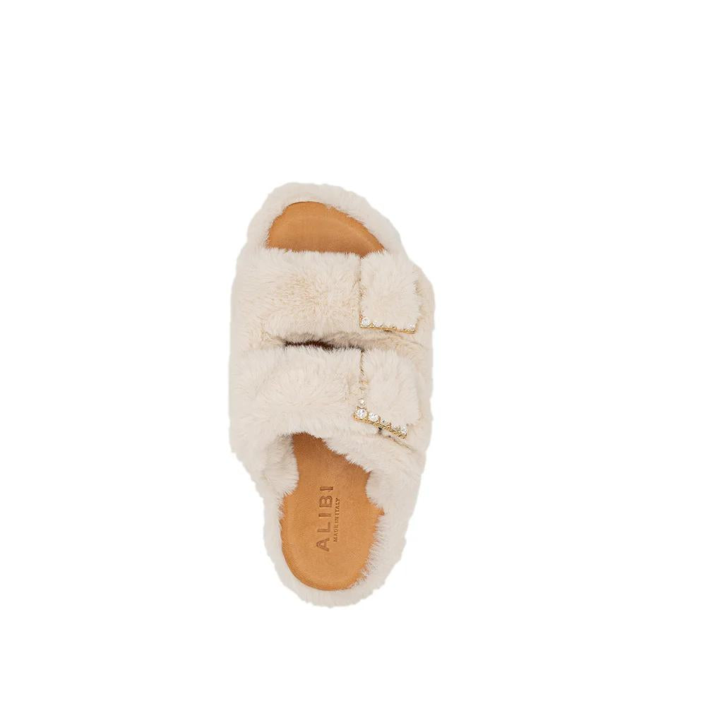 Alibi "Greta" Eco Fur Slippers