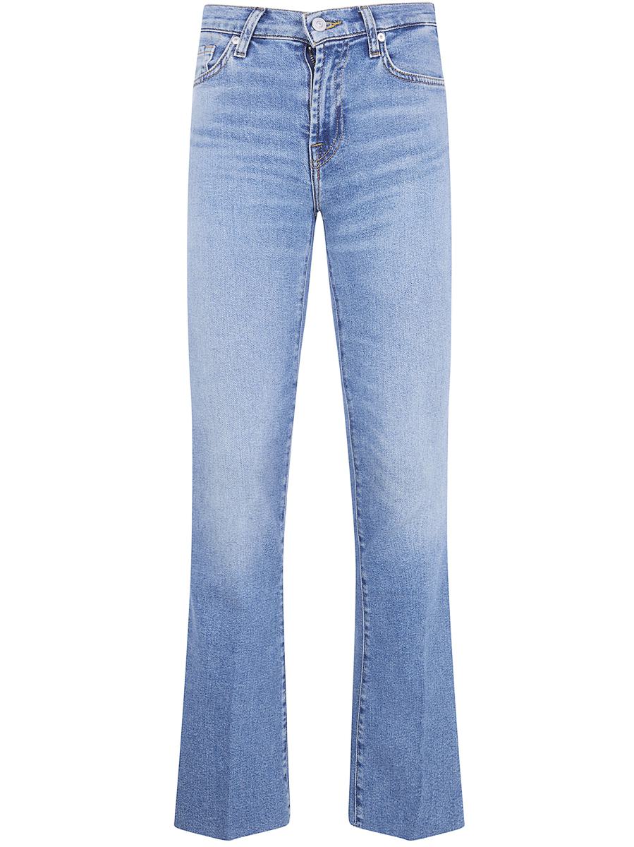 7 For All Mankind Bootcut "Tailorless Fancy" With Raw Cut Clothing