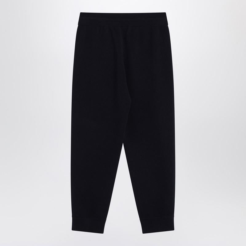 Burberry Navy Cashmere-Blend Jogging Pants