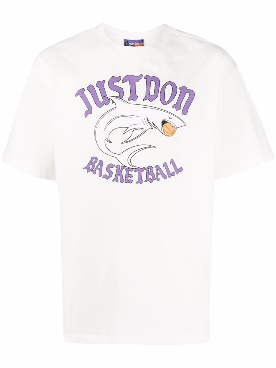 Just Don Cotton Printed T-Shirt