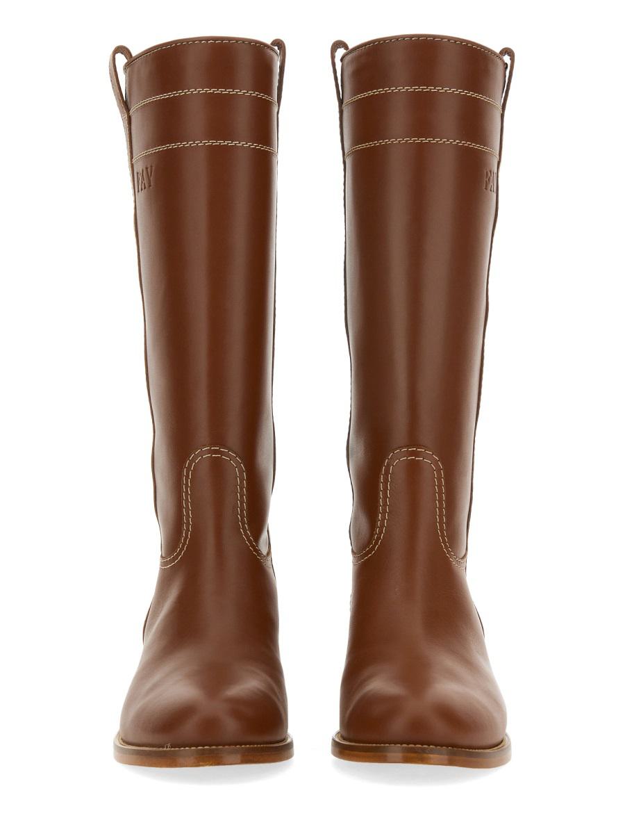 Fay Leather Boot