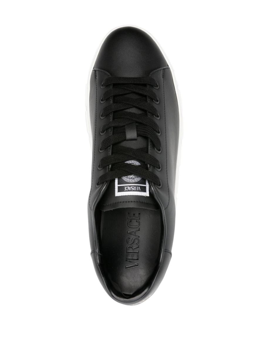 Versace Greca Leather Sneakers