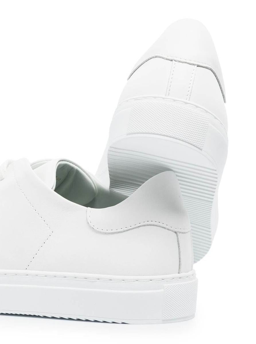 'Clean 90' White Sneakers With Printed Logo In Leather Woman Axel Arigato