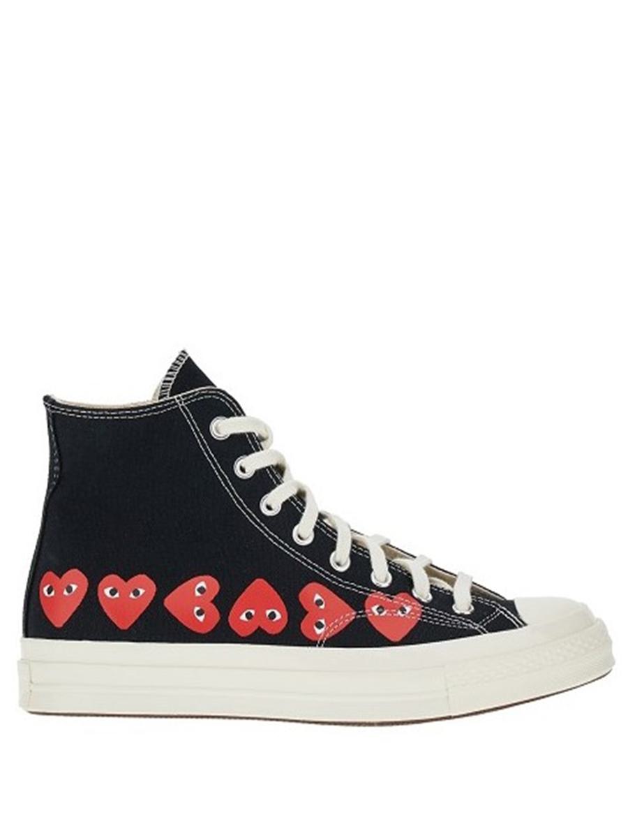Comme Des Garçons Play High Sneakers