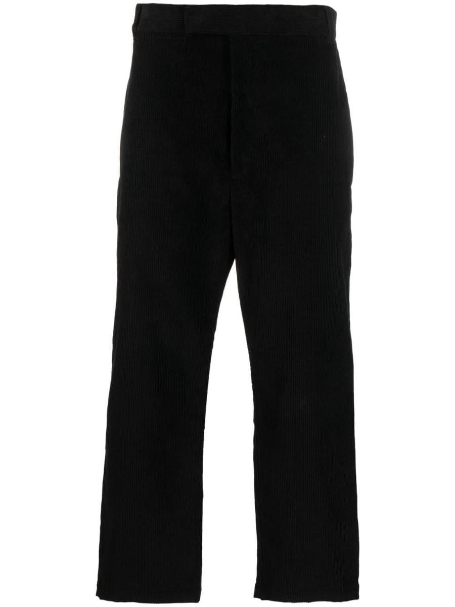 Thom Browne Corduroy Cropped Trousers Clothing