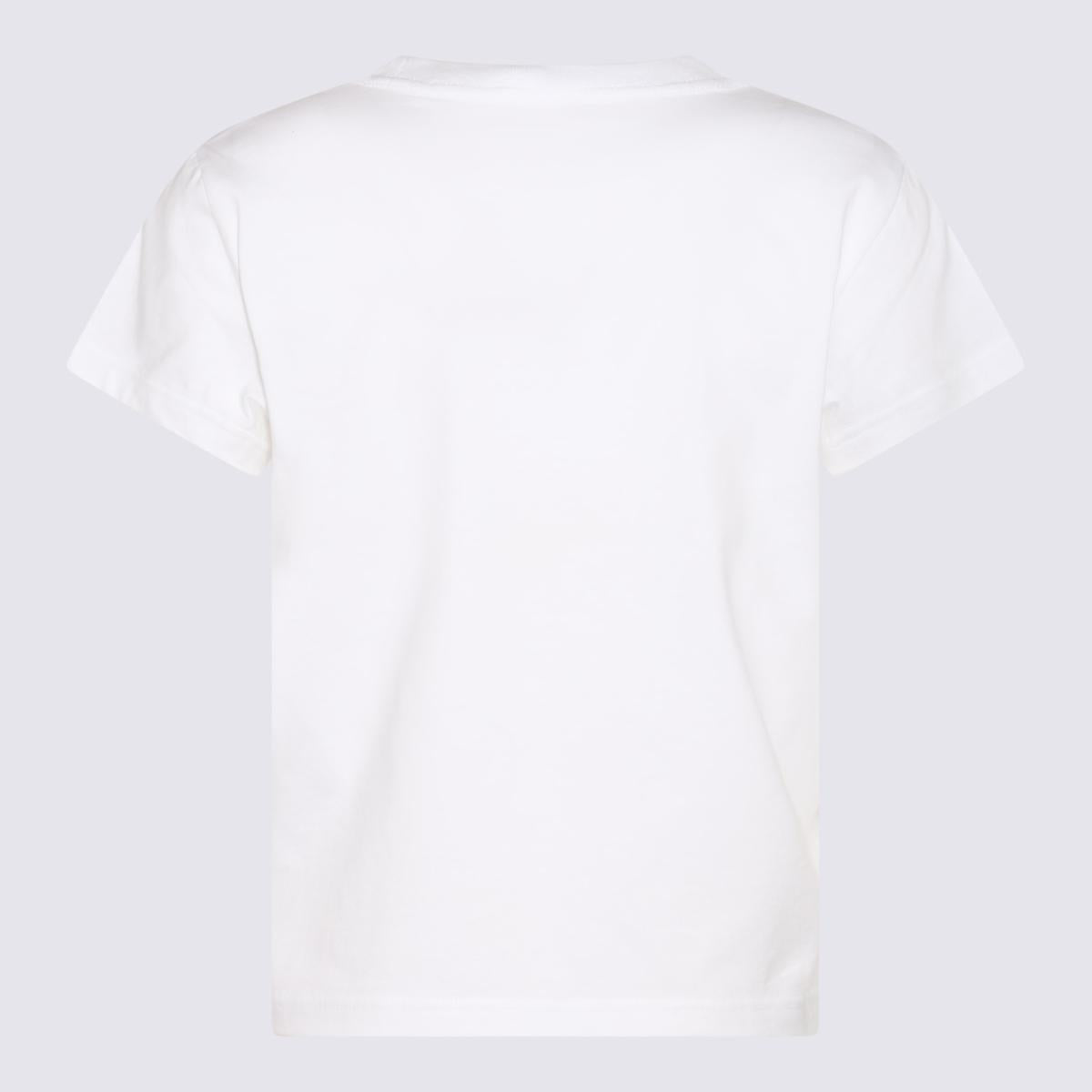 Alexander Wang White Cotton T-Shirt