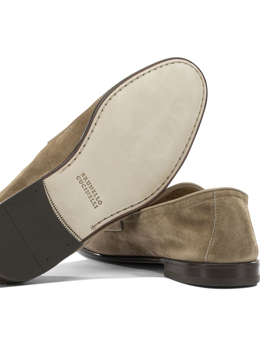 Brunello Cucinelli Suede Loafers