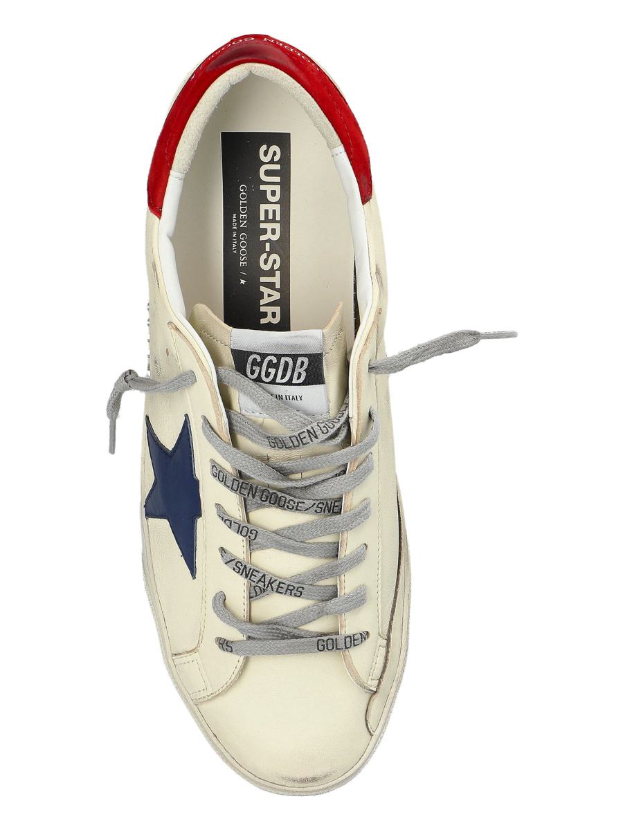 Golden Goose Super Star Nappa Upper Leather Star Nabuk Heel Metal Lettering