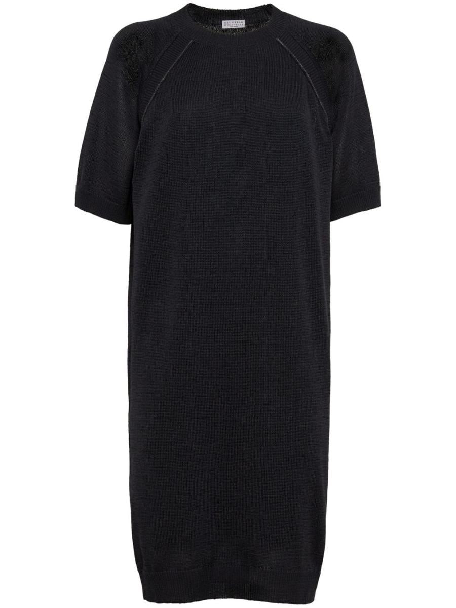 Brunello Cucinelli Cotton Midi Dress