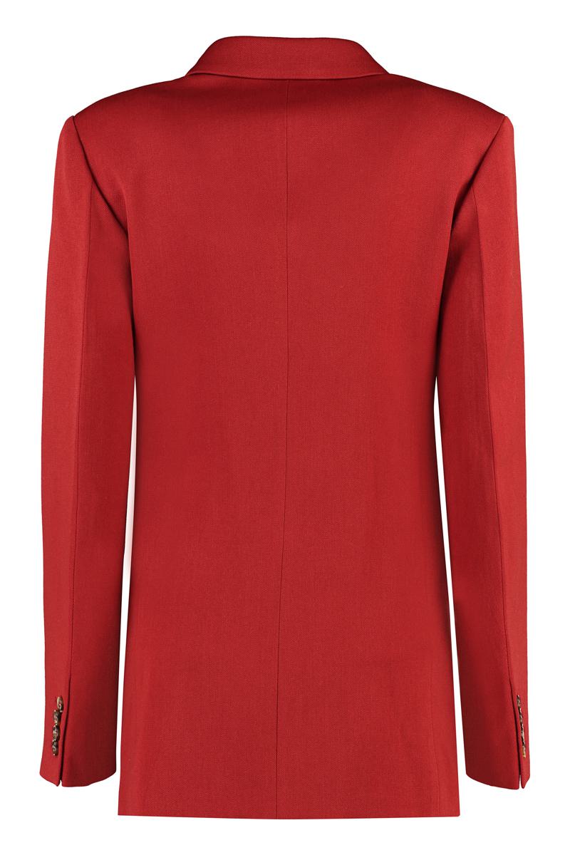 Victoria Beckham Double-Breasted Wool Blazer