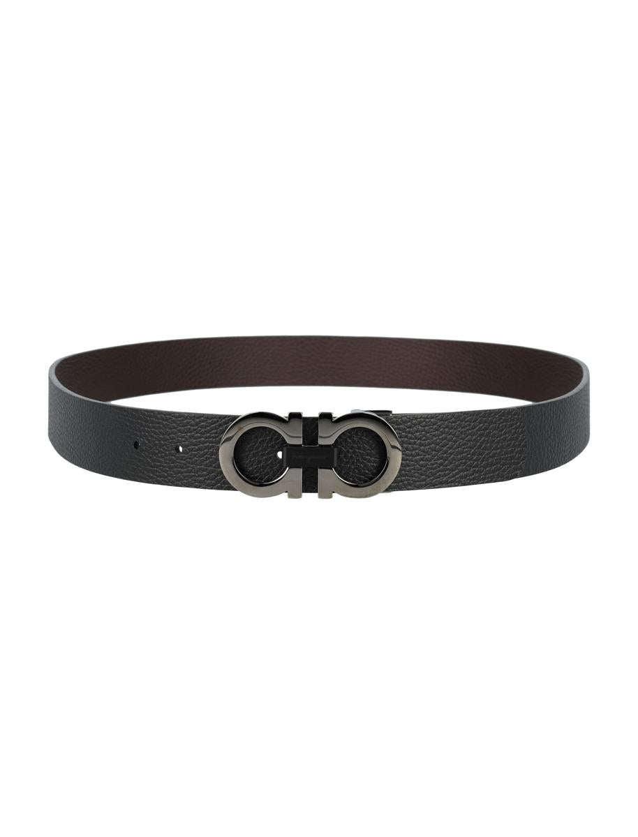 Salvatore Ferragamo Reversible And Adjustable Gancini Belt
