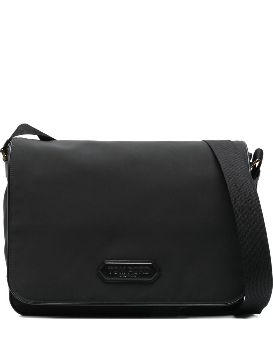 Tom Ford Recycled Nylon Large Messenger Bag