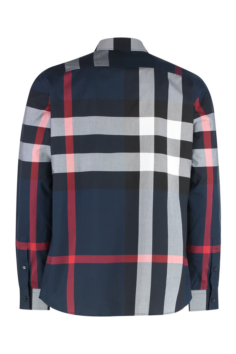 Burberry Checked Cotton Shirt