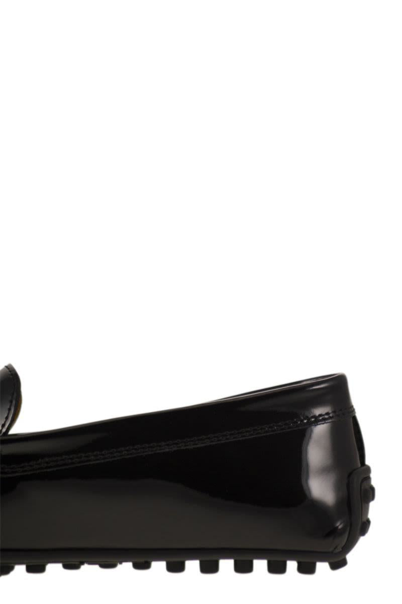 Tod'S City Gommino Moccasin In Glossy Leather