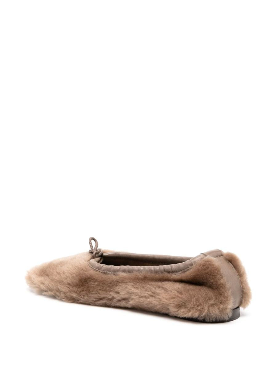 Hereu Puntera Shearling Ballets