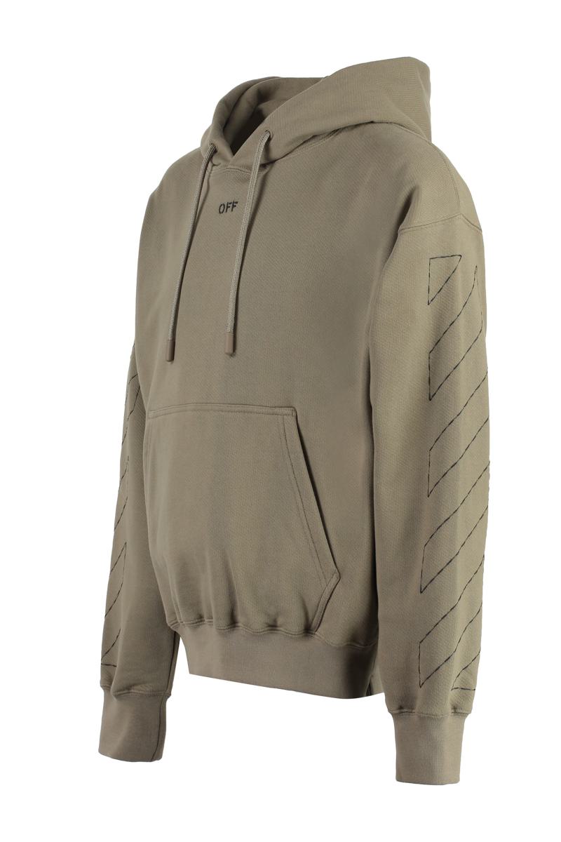 Off-White Hooded Sweatshirt