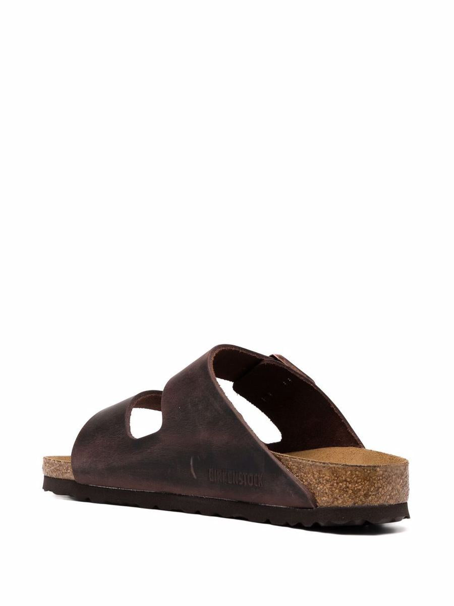Birkenstock Brown Leather Arizona Sandals
