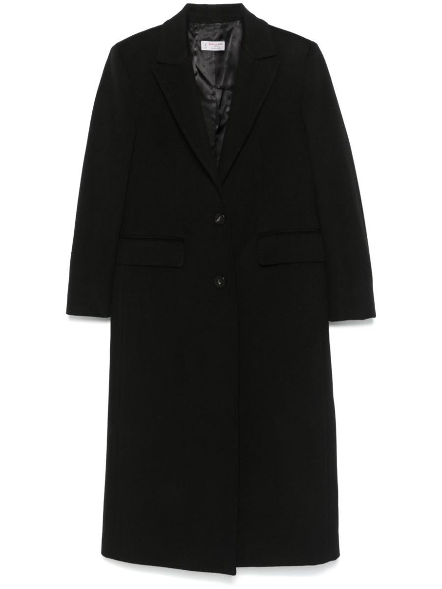 Alberto Biani Wool Single-Breasted Coat
