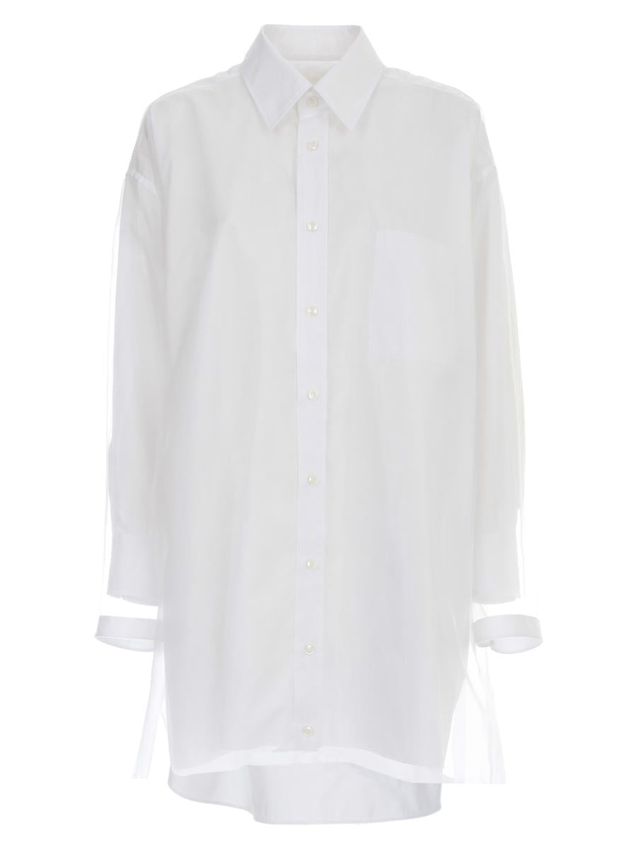 Maison Margiela Poplin Cotton Dress Clothing