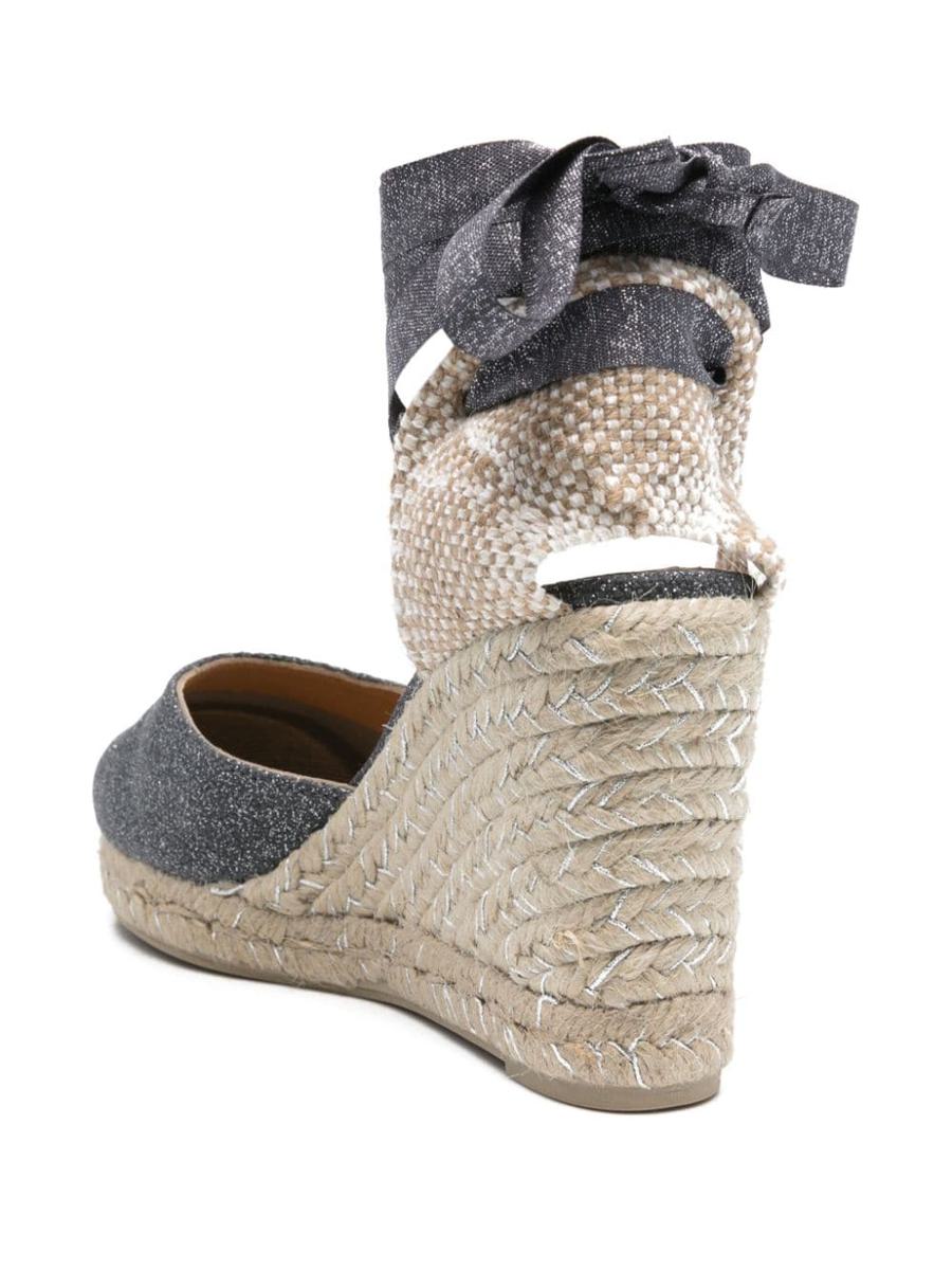 Castañer Carina Raffia Wedge Espadrilles