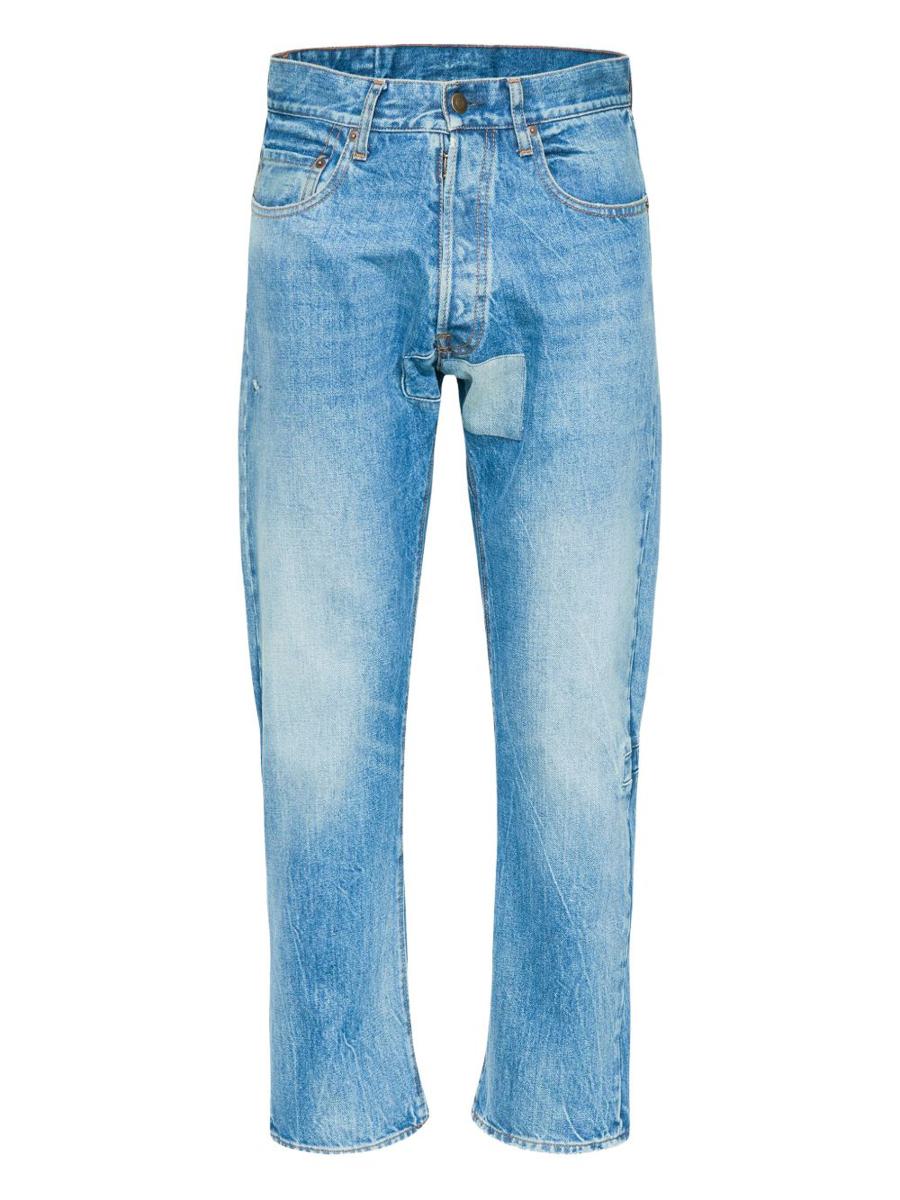 Maison Margiela Denim Blue Tapered Leg Jeans