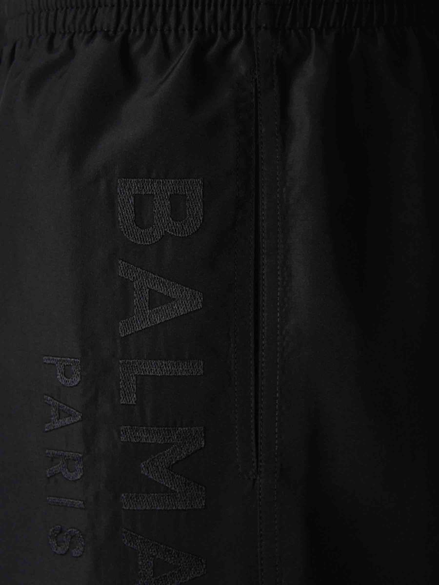Balmain Logo Boxer Swimsuit