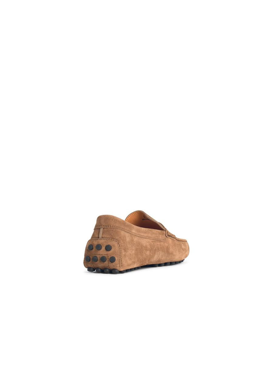 Tod'S Brown Suede Loafers
