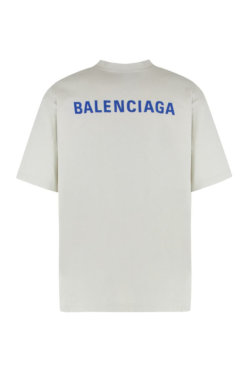 Balenciaga Cotton Crew-Neck T-Shirt