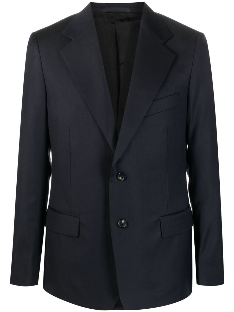 Lanvin Single-Breasted Wool Jacket